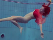 Redhead In The Pool